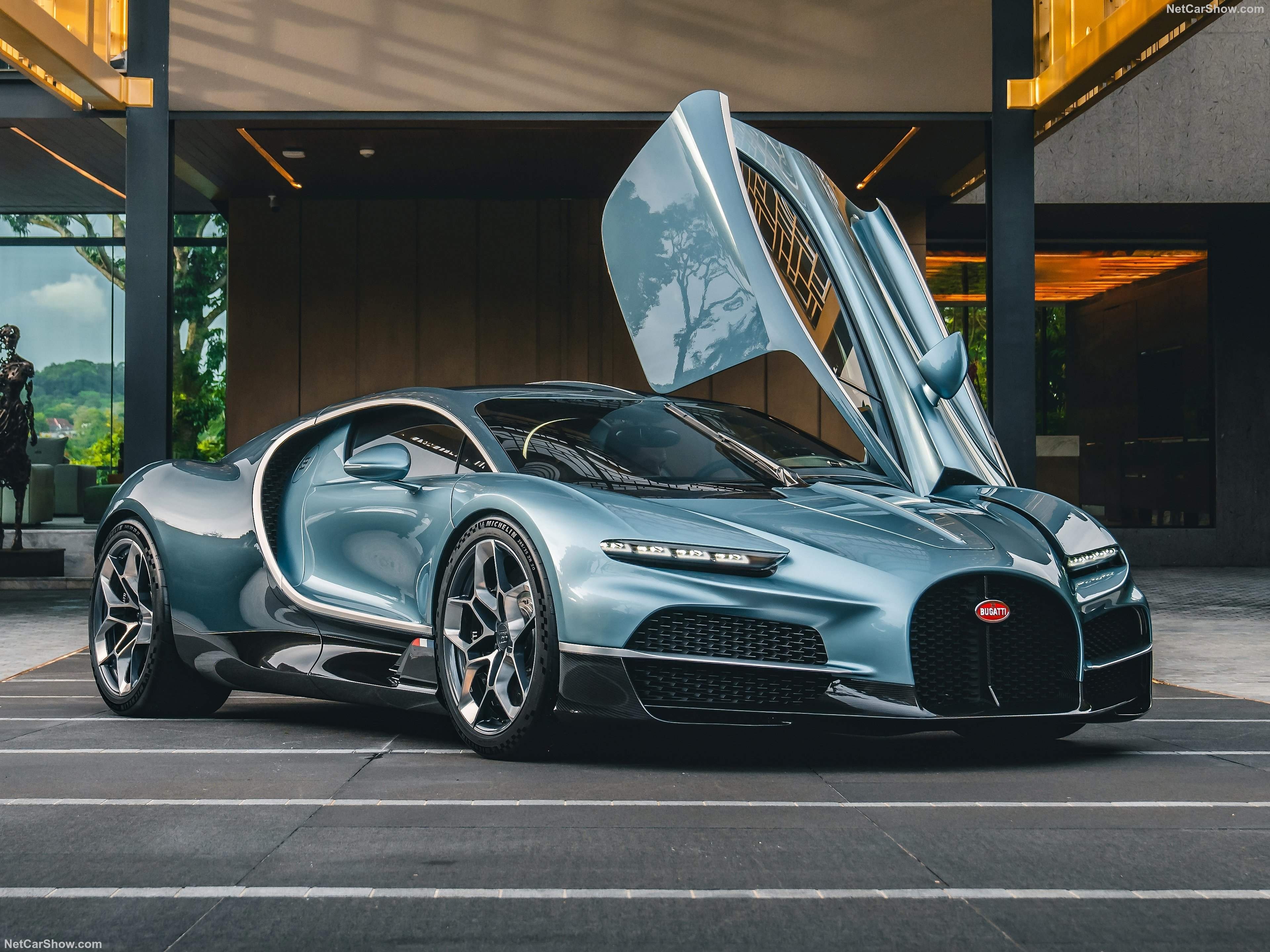 Ngoại thất khí động học Bugatti Tourbillon